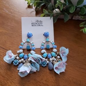 Belle Badgley Mischka Clip on earrings